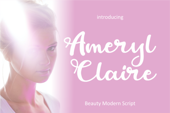 Ameryl Claire: The Script Font for Scroll-Stopping Brand Visuals