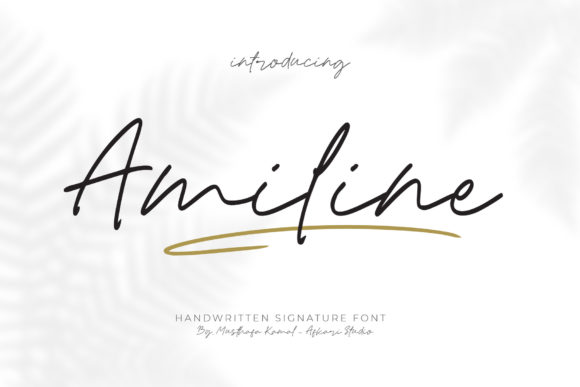 Amiline Script Font Review: Elevating Small Business Branding