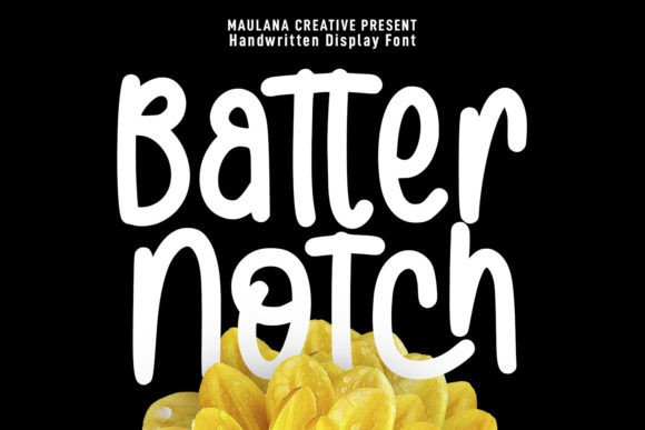 Batternotch: The Handwritten Font for Scroll-Stopping Social Media Graphics