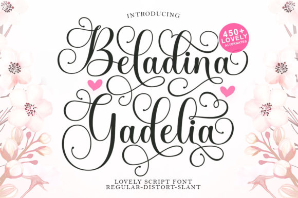 Beladina Gadelia: The Handwritten Script Font for Scroll-Stopping Branding