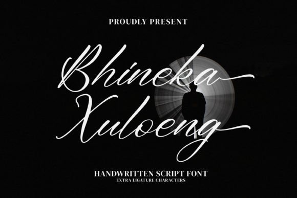 Bhineka Xuloeng: A Handwritten Script Font for Authentic Brand Identity