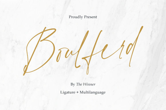 Boulferd: The Script Typeface That Elevates Campaign Visuals
