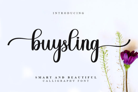 Buysling: The Luxury Script Font for High-Converting Web Design