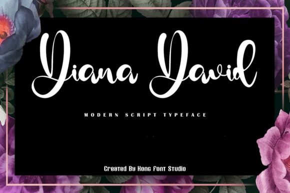 Diana David: The Perfect Script Font for Handmade Branding