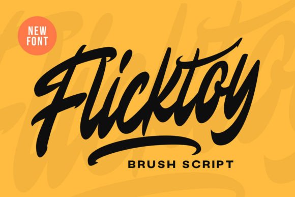 Flicktoy: The Modern Script Font for Scroll-Stopping Campaigns