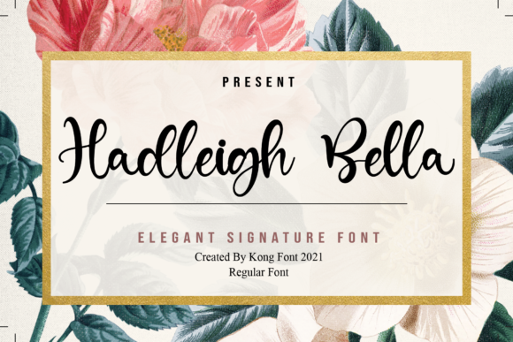 Hadleigh Bella: A Playful Script Font for Handmade Branding