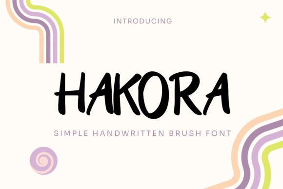 Hakora: The Elegant Script Font for Boutique Branding