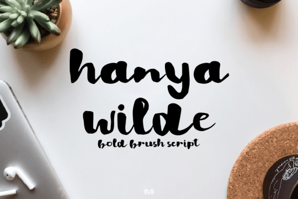 Hanya Wilde: A Handwritten Script Font for Modern Web Design