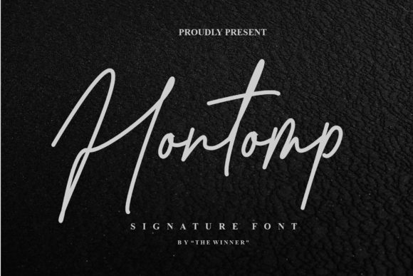 Hontomp Script Typeface Review for Digital Brands
