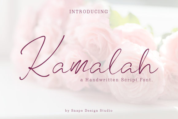 Kamalah Script Font Review: Adding Luxury Spark to Campaign Designs