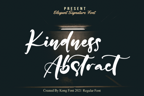 Kindness Abstract: A Handwritten Script Font for Authentic Brand Identity