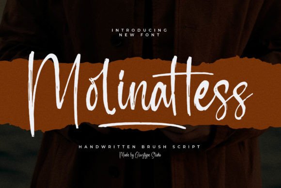 Molinattess: The Brush Handwritten Font for Handmade Brands