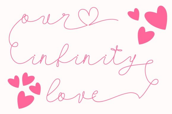 Our Infinity Love Font Review: Elevating Campaign Visuals