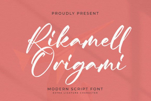 Rikamell Origam: Elevating Digital Brand Identity with Elegant Script Typography