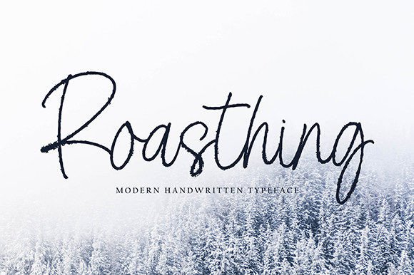 Roasthing Font Review: A Designer’s Take on Script Typography