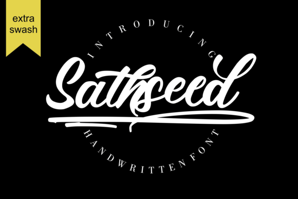 Sathhseed: A Handwritten Script Font for Modern Web Design