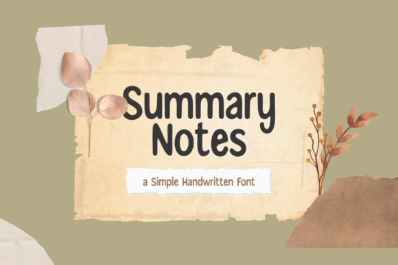 Summary Notes: The Handwritten Font for Scroll-Stopping Brand Content