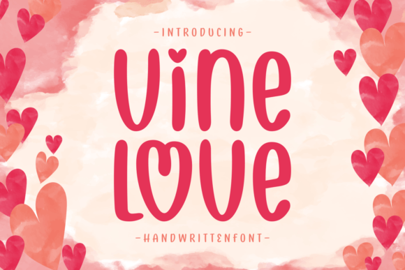 Vine Love: A Handwritten Script Font for Elegant Brand Identity
